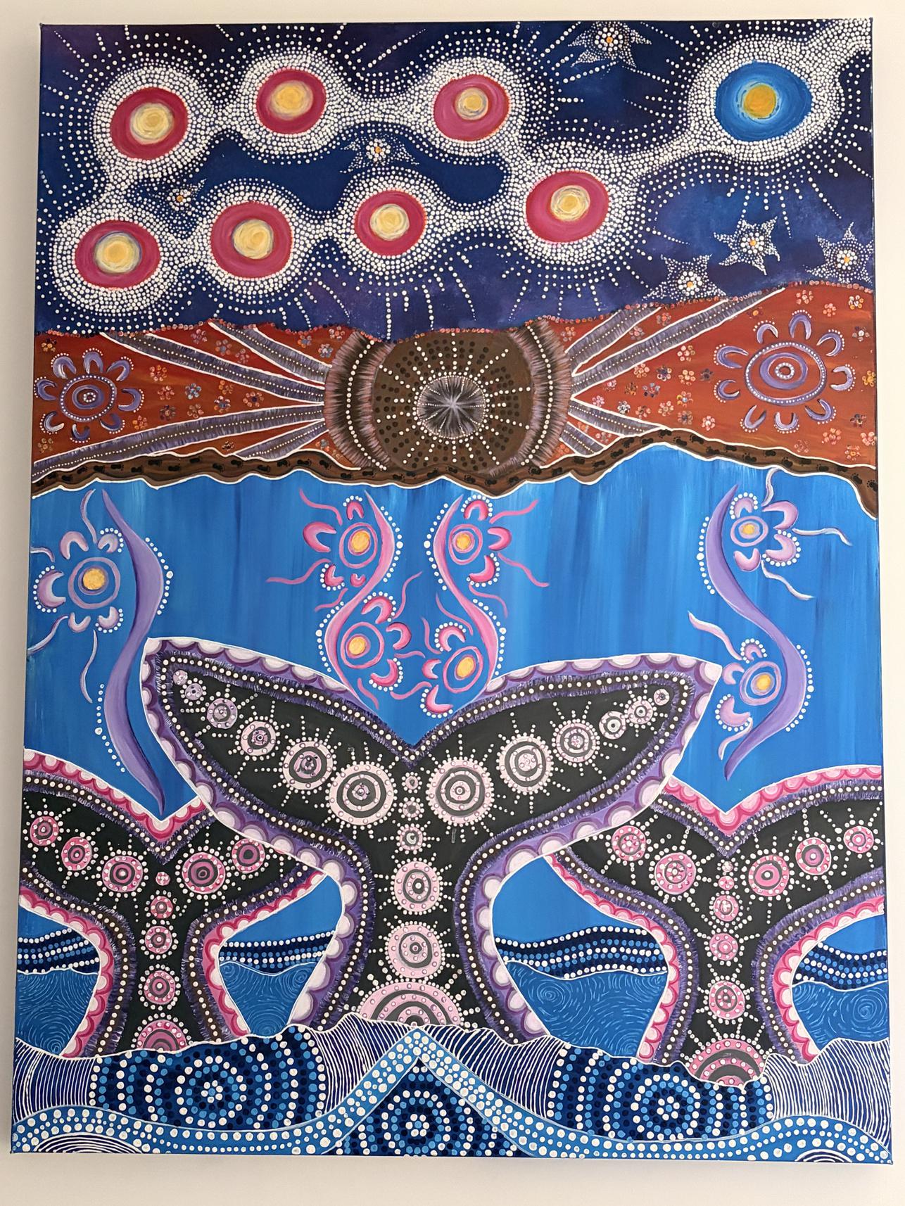 Mariah Lawrie - Seven Sisters Connected to Whale Dreaming