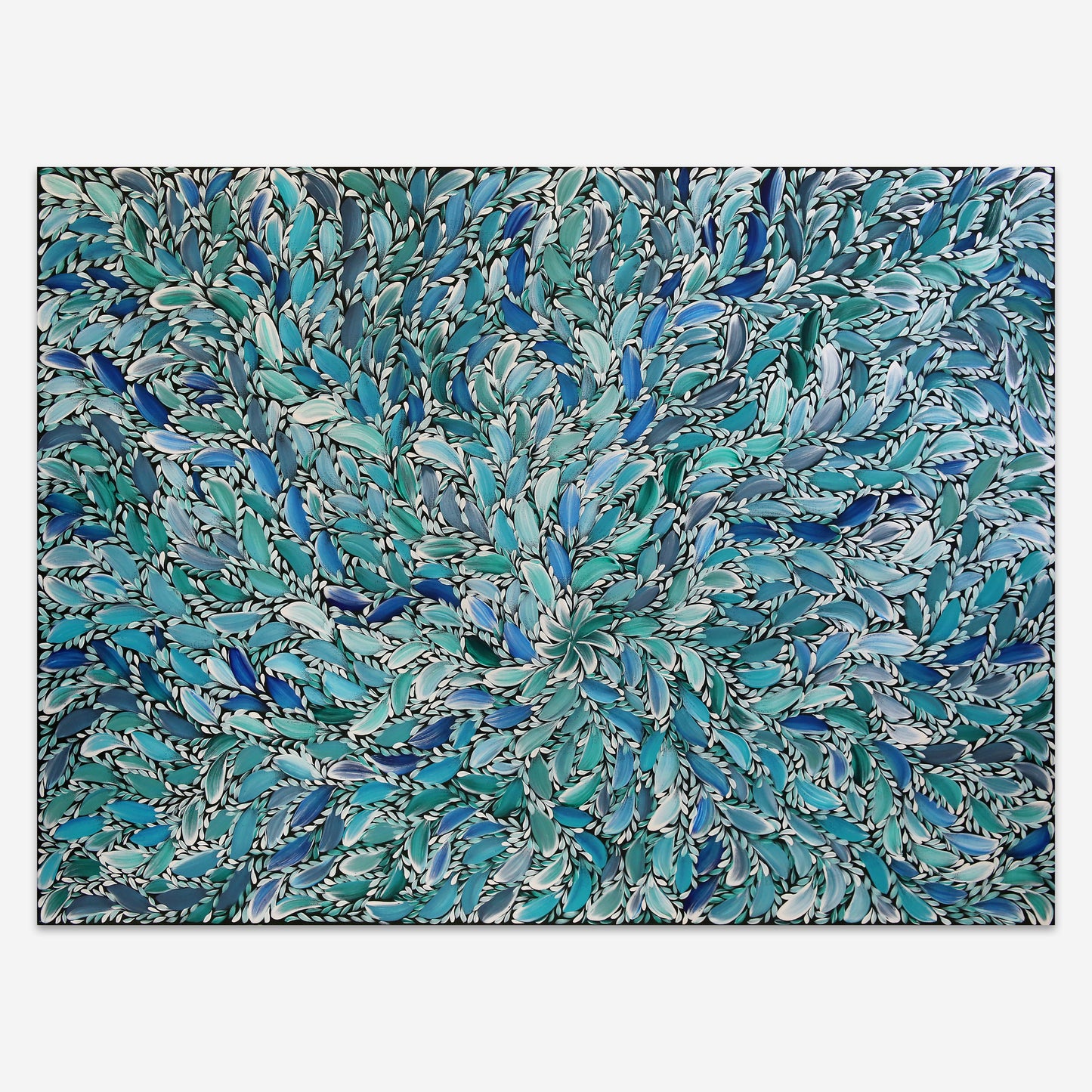 Nabanunga Contemporary Aboriginal Art - Stephanie Singh-Highfold - Medicine Leaves
