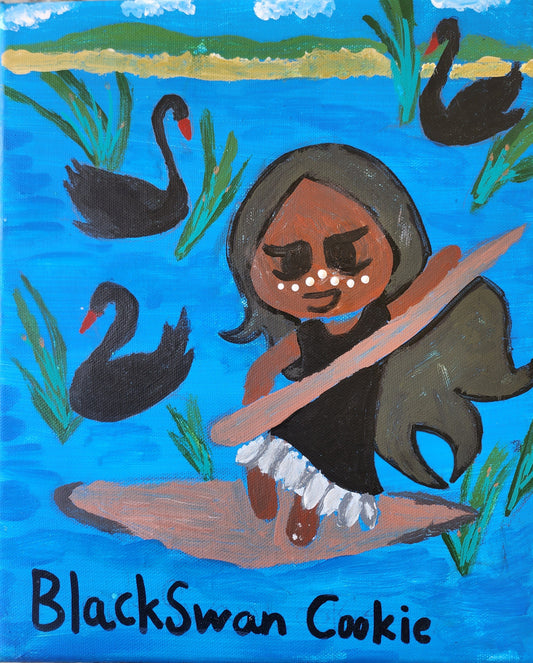 Angel Koolmatrie - Black Swan Cookie