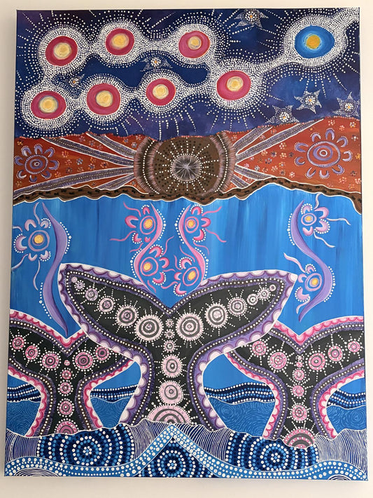 Mariah Lawrie - Seven Sisters Connected to Whale Dreaming