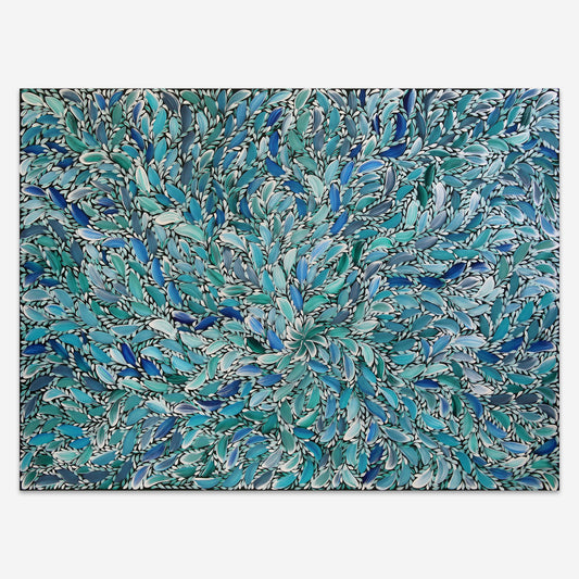 Nabanunga Contemporary Aboriginal Art - Stephanie Singh-Highfold - Medicine Leaves