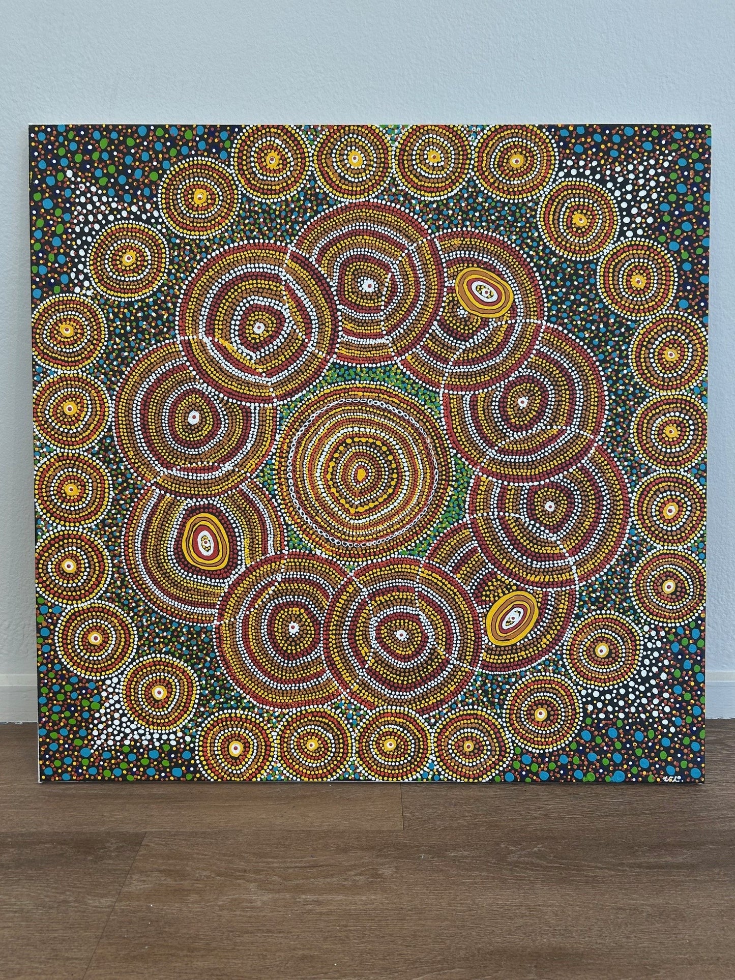 Verna Lawrie - Weaving Basket 'Mandela Style'